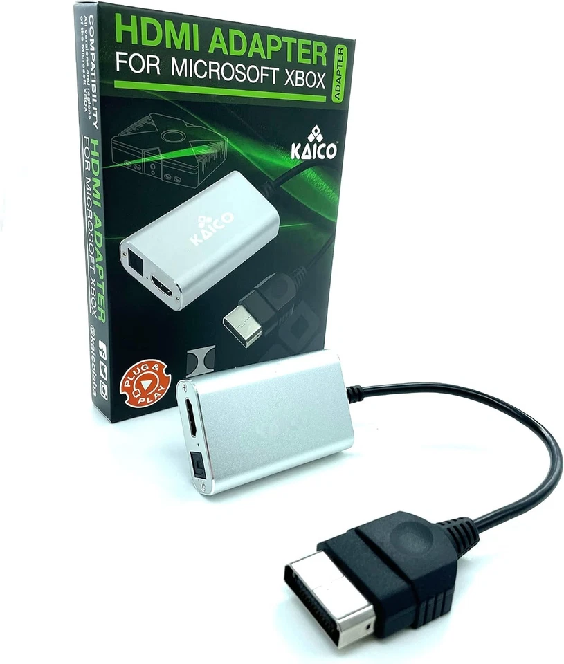 Plug & Play Original Xbox HDMI Converter – Supports 1080i & Optical Audio Output - Image 3 of 4