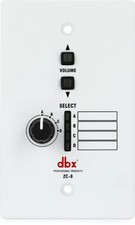 dbx ZC8 Wall-mounted Up/Down 4-position Zone Controller