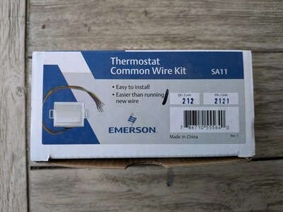 Emerson Thermostat Common Wire Kit SA11 (NEW)