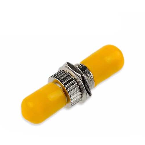 10 Pcs Fiber Optic Adaptor ST to ST Singlemode Single Cable Connector Coupler - Photo 4/6