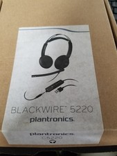 Plantronics Poly Blackwire 207576-01 5220 Series C5220 USB-A Binaural Headset