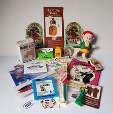 Vintage Advertising Lot Kodak GTE Kraft Moosehead Beer Shell Castrol GTX Keebler