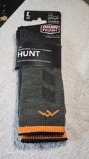 Darn Tough Socks 37 LARGE HUNT Unisex Men's Or Women's