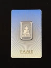 PAMP Suisse Buddha 10g .999 Silver Bar In Assay Card Item #12