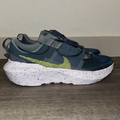 Nike Crater Impact SE DJ6308-002 Ash Green/Volt-Aviator Grey Men Size 11