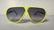 VTG CARRERA Aviator Alpine Sunglasses 5301 Vario Neon Yellow 20-54-14 - READ