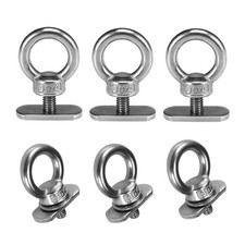 iweener Stainless Steel Kayak Track Mount Tie Down Eyelet Rail for Kayak...
