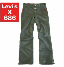 Levis x 686 Times Line Green Herringbone Mich...