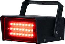 Mini LED Strobe Light Red Color with 24 Super Bright Leds Variable Speed Cont...
