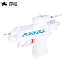 Easy-Fill White Water Gun - Long-Distance Spraying for Ultimate Prank Battles