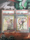 Pokémon Espeon Ex Promo 175 Umbreon Ex Promo 176 Sequential set PSA 10 Prismatic