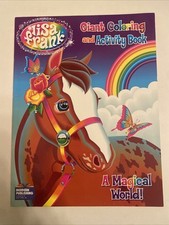 Lisa Frank Giant Coloring And Activity Book  A Magical World  Horse NEW