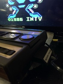 SUPER VIDEO ARCADE SEARS INTELLIVISION 10 TOTAL /8 SEARS GAMES CIB+2CARTS TESTED