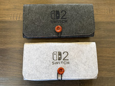 Nintendo Switch 2 - New Carrying Protective Case Felt Pouch Perfect Fit