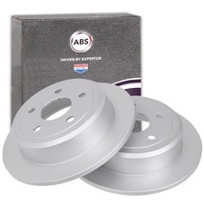 2x A.B.S. BREMSSCHEIBEN 316mm HINTEN passend für JEEP WRANGLER