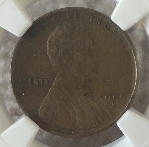 1909-S Wheat Cent XF40 NGC key date