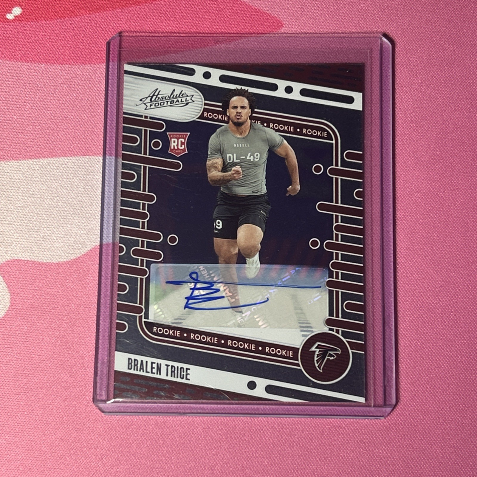 Bralen Trice Panini Absolute #163 Signature
