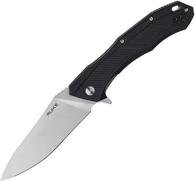 RUIKE D198 Linerlock Balck Extended Tang