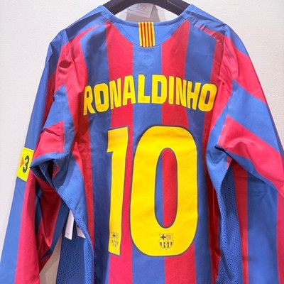 Nike Ronaldinho FC Barcelona 2005/06 Retro Replica Long-Sleeve