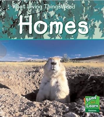 Homes (Read and Learn: What Living Things Need), Parker, Vic, Used; Good Book