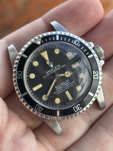 1978 Rolex Sea Dweller 1665 Great White 40mm Divers Serviced Warranty