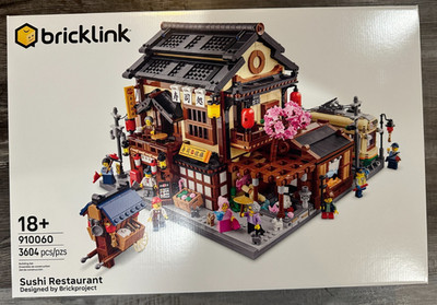 LEGO BrickLink Designer Program 910060 Sushi Restaurant - New, Sealed
