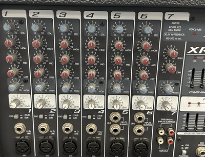 Peavey XR-600F Powered Mixer 2x200W 400sc 16bit processor black | eBay
