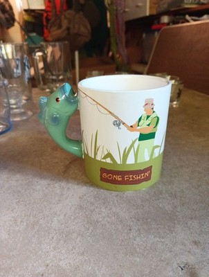 F A B Starpoint Gone Fishing Fishing Mug