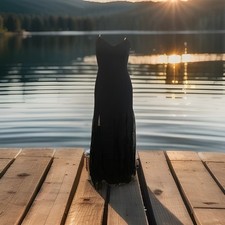 Michael kors Black Maxi Dress  | RN:# 111818 | CA#45885 Size 6 ￼STYLE  KPH468D