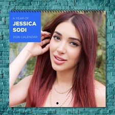 Jessica Sodi 2026 Wall Calendar 12-Month Celebrity Calendar Fan Gift