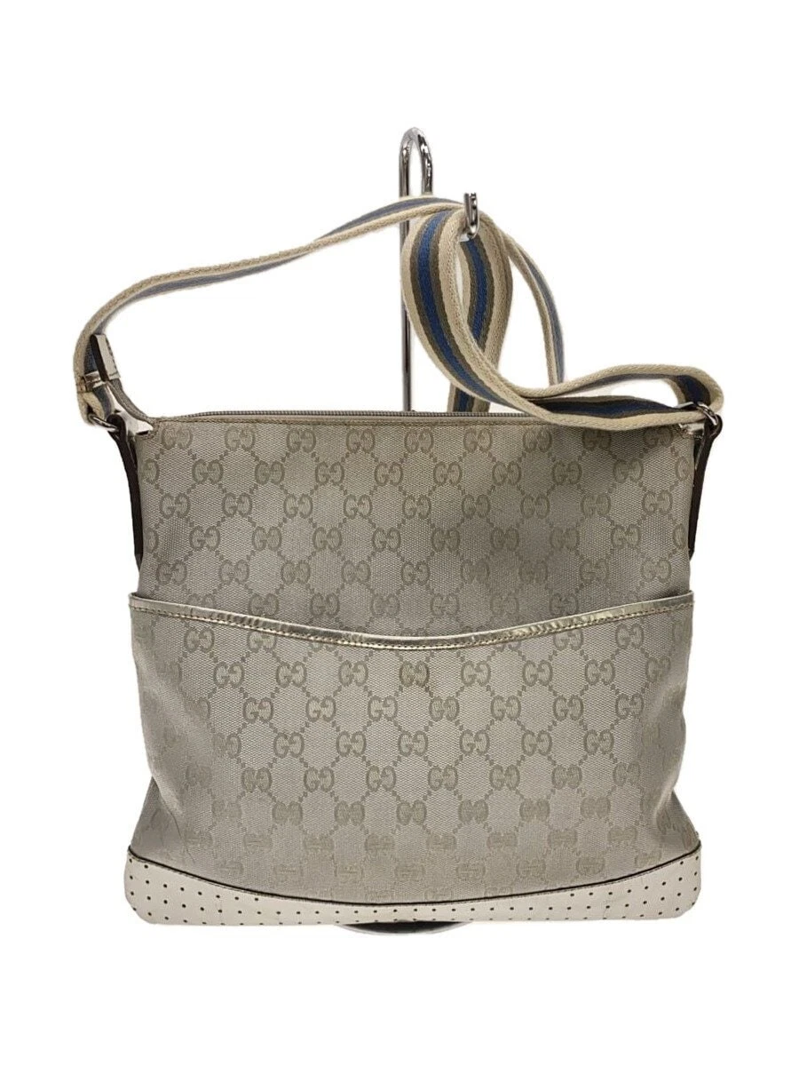 Sac bandoulière GUCCI toile SLV motif all over 145357・001013
