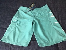 SALT LIFE SLX-QD AQUA BOARDSHORTS MEN-30 WAIST SEA GREEN New/Tags 46 Retail