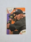 1994 ACTION PACKED MICHAEL JORDAN SCOUTING REPORT CARD #23 BIRMINGHAM BARONS