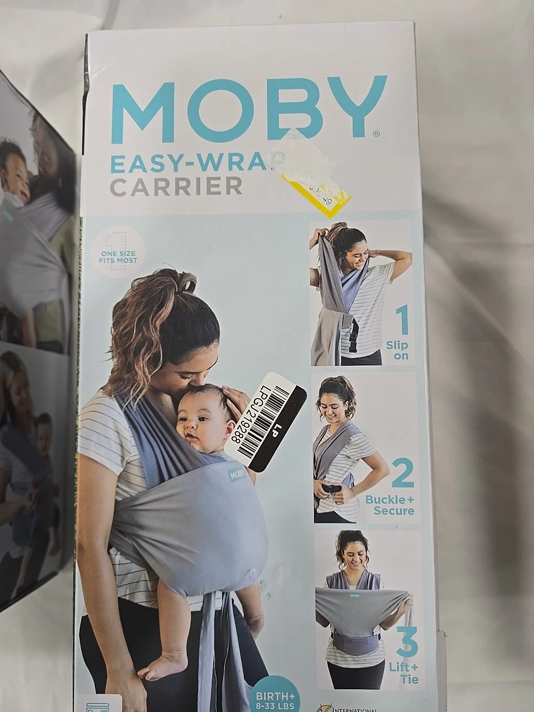Moby Easy-Wrap Baby Carrier - Smoked Pearl