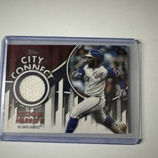 2026 Topps Series 1 MICHAEL HARRIS II City Connect Game Used Relic Card Braves