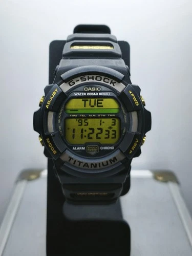 Vintage Casio G Shock MRG-1G-1 GOLD SILVER Titanium 1556 Mod (1996) RARE !!