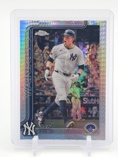 BEN RICE 2025 TOPPS CHROME PRISM REFRACTOR ROOKIE #139 YANKEES Q7046