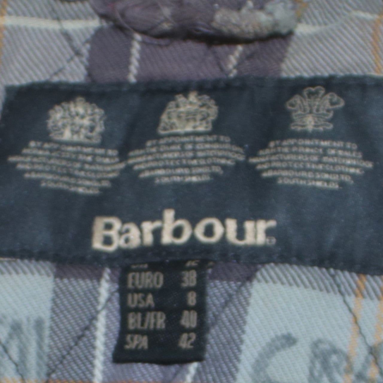 Barbour Black Jacket Womens M image 7