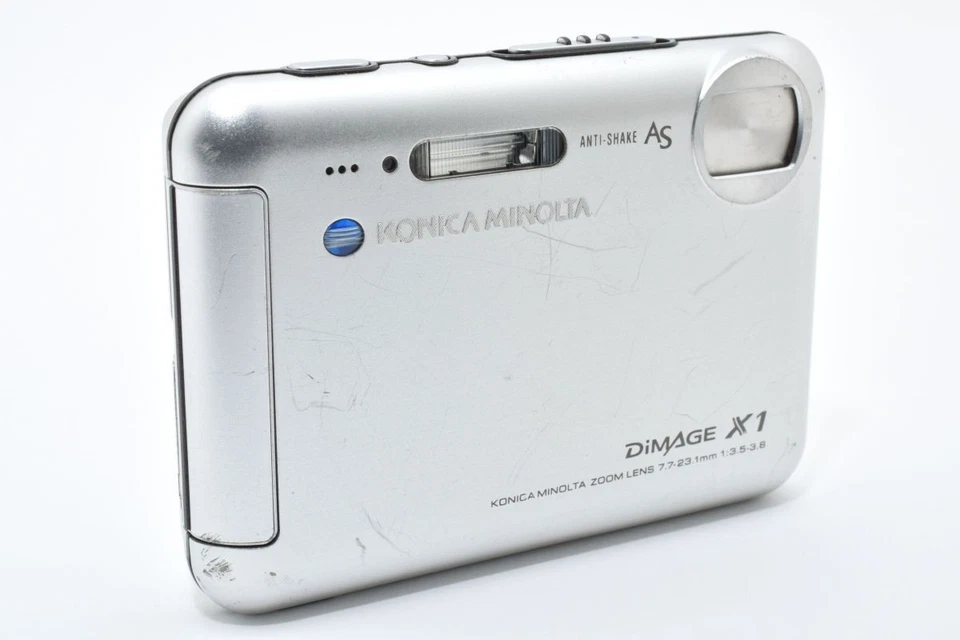 Konica Minolta Dimage X1 8.0 MP Digital Camera Silver Used From Japan - Image 3 of 4