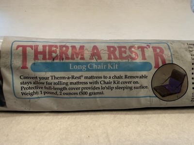 NOS Thermarest Chair Kit Therm-A-Rest'R by Cascade Designs Inc Made in USA