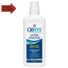 Ultra Sensitive Mouthwash, Unflavored Alcohol Free, Dye Free, Ph Balance