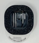 BATH & BODY WORKS BLACK GLITTER GEMS SCENTPORTABLE HOLDER CAR VENT VISOR CLIP