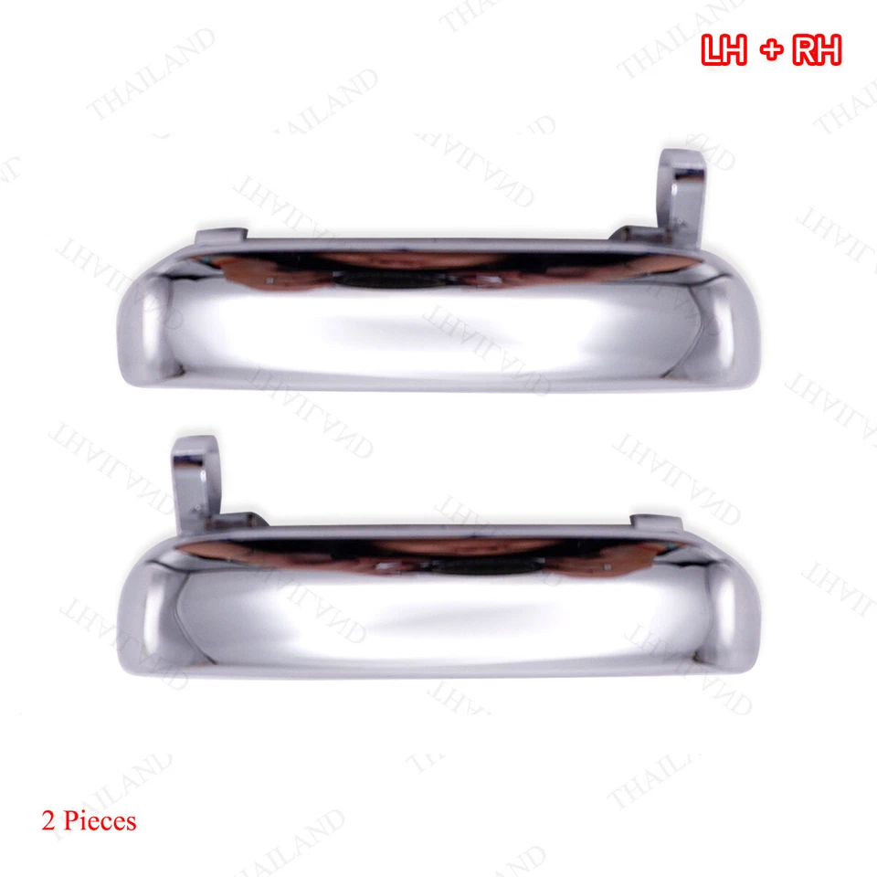 Fits Mazda/Ford Fighter Ranger Pick Up 1999 05 Chrome Pair Outer Door Handle - Imagem 2 de 4