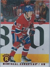 2021-22 Upper Deck Fleer Ultra Rookies Red Foil 63/91 Cole Caufield #239 Rookie