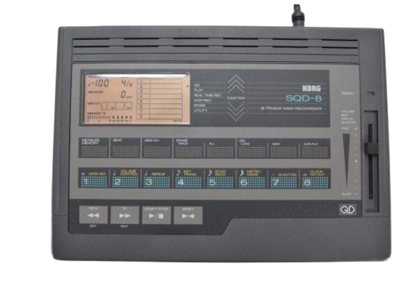 KORG SQD-8 MIDIレコーダー 8トラック 動作品 ACアダプター付 Korg SQD-8 8 Track Midi Recorder Multitrack Sequencer Very Good | eBay
