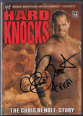 Chris Benoit Autograph WWE Hard Knocks DVD Auto PSA | eBay