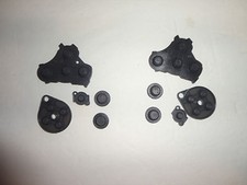 2 sets new gamecube controller rubber pads, repair button