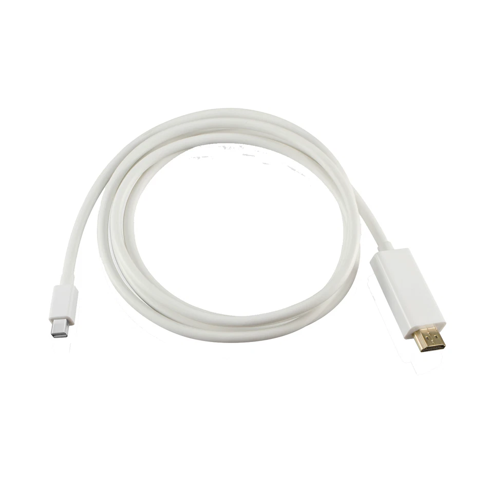 6 FT Thunderbolt Mini Display Port To HDMI Cable For Apple iMAC Macbook Air Pro - Image 2 of 3