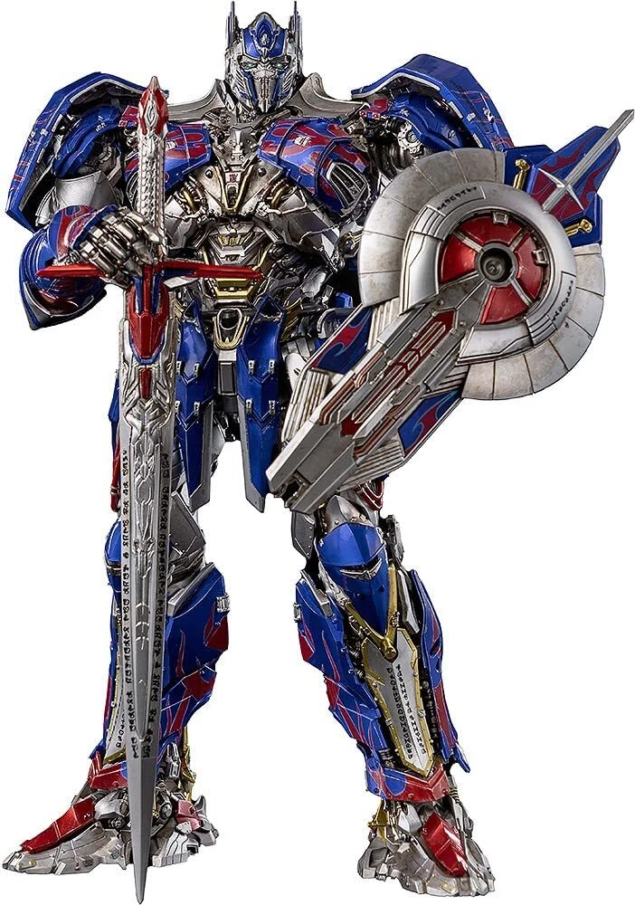 threezero Transformers The Last Knight DLX Optimus Prime Action Figure New