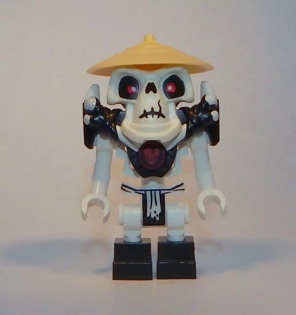LEGO Ninjago Wyplash Skeleton Minifigure 2506 2509 with Conical